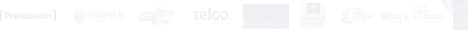 Marcas de apoio da 2ª edição: Prestasom, Prefeitura de Anápolis, 96 FM, Telgo Telecom, Park Imperial Hotel, Harmonia Musical, Fundo de Arte e Cultura de Goiás, Seduce e Governo de Goiás